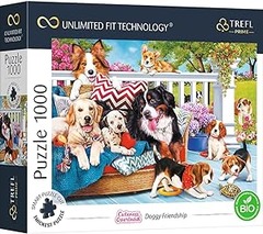Puzzle - 1000 - Cuteness Overload Doggy Friendship